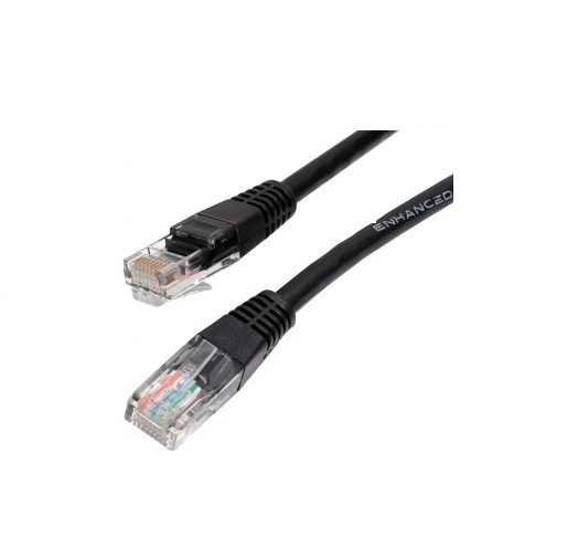 Gembird Mrežni kabl 0.5m Cat5e U/UTP, Crni
