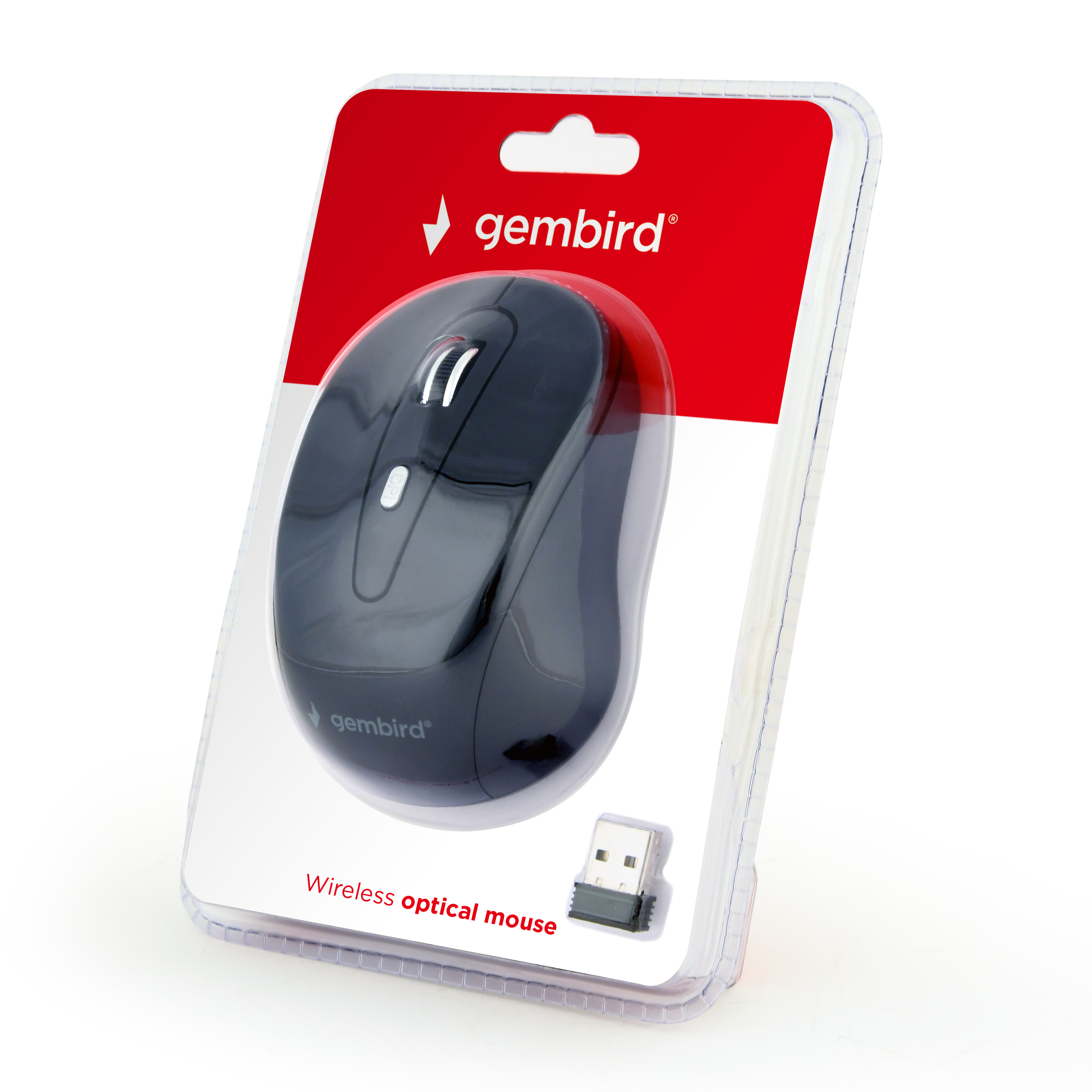 Gembird MUSW-6B-01 Miš Bežični Optički 1600 DPI
